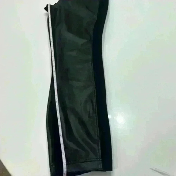 Nanette Nanette Lapore Faux Slim Leggings Large Black Item# 7I - Picture 9 of 9